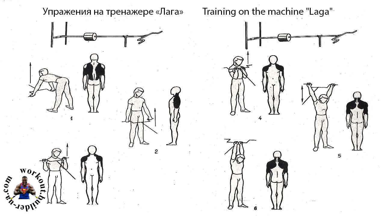 Тренажёр Street Barbell ЛАГА