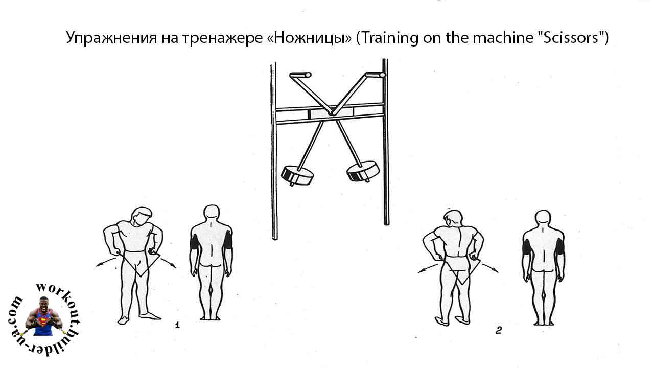 Тренажёр Street Barbell НОЖНИЦЫ